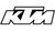 Factory Effex KTM Logo Stickers