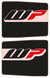 KTM Protective Fork Sticker Set (Black/Transparent)