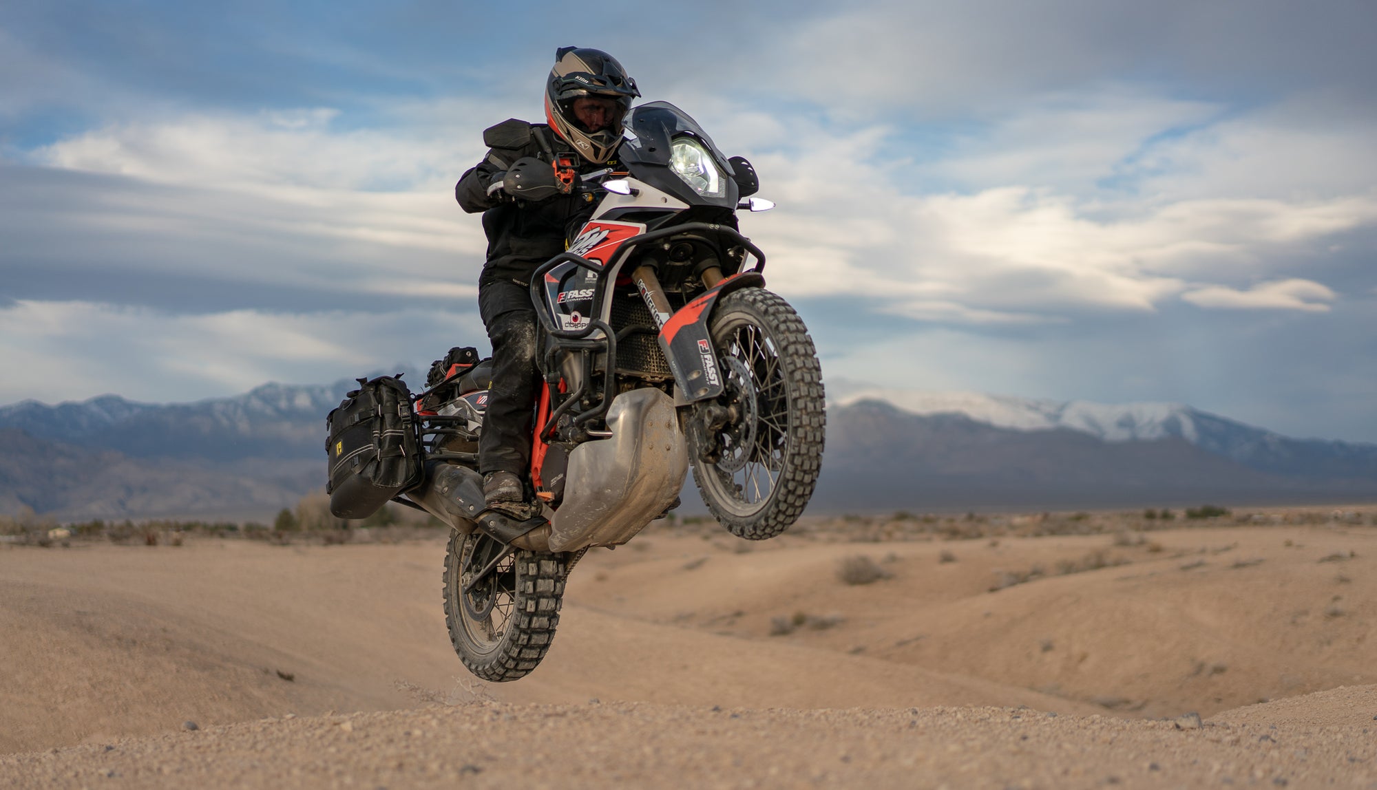 Death Valley on the KTM Twins 1090