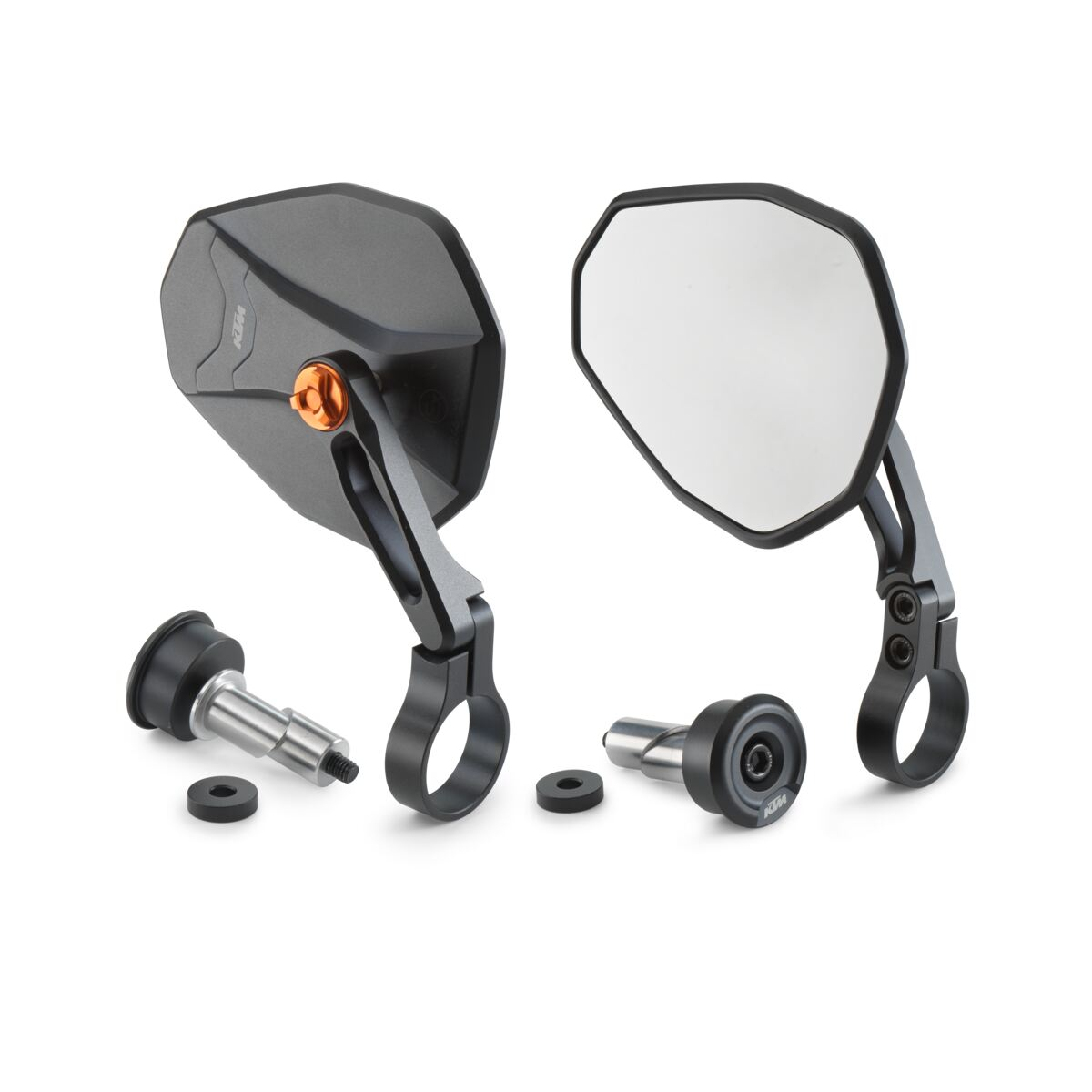 KTM Handlebar End Mirror Set Adv/Sport 2014-2026 - KTM Twins KTM Handlebar End Mirror Set Adv/Sport 2014-2026 - KTM Twins