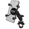 RAM X-Grip Phone Mount with Handlebar U-Bolt Base - Medium