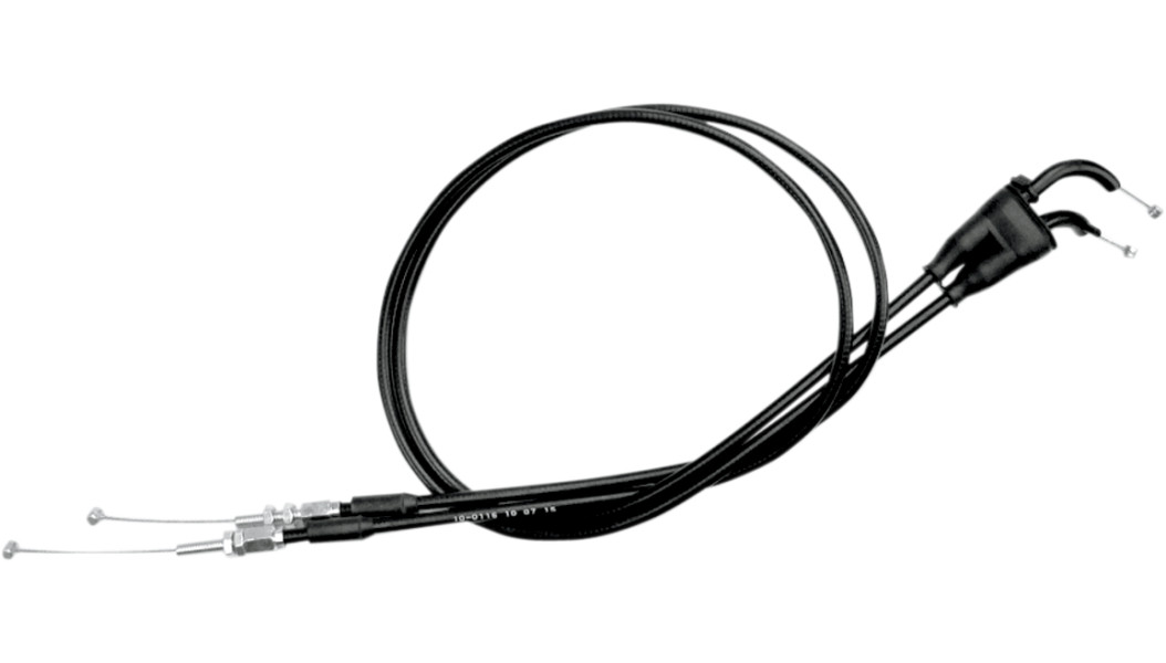 Motion Pro Black Vinyl Throttle Cable +3"