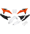 UFO Replacement Plastic Body Kit Black/Orange/White KTM SX/SX-F 2025
