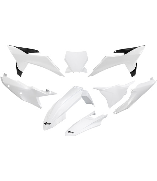 UFO Replacement Plastic Body Kit White KTM SX/SX-F 2025
