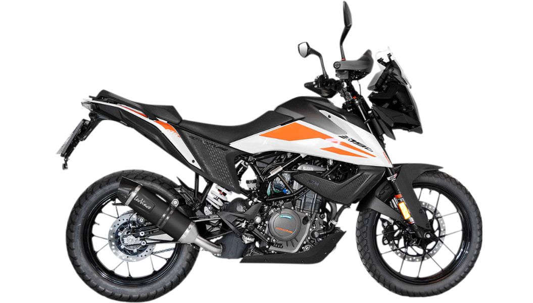 LeoVince LV One Evo Slip-On Muffler KTM 390 Adventure 2020-2024 LeoVince LV One Evo Slip-On Muffler KTM 390 Adventure 2020-2024