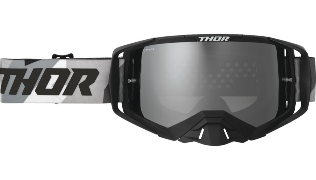 Thor Activate Goggle - Brave - Black/Camo - Silver Mirror Lens