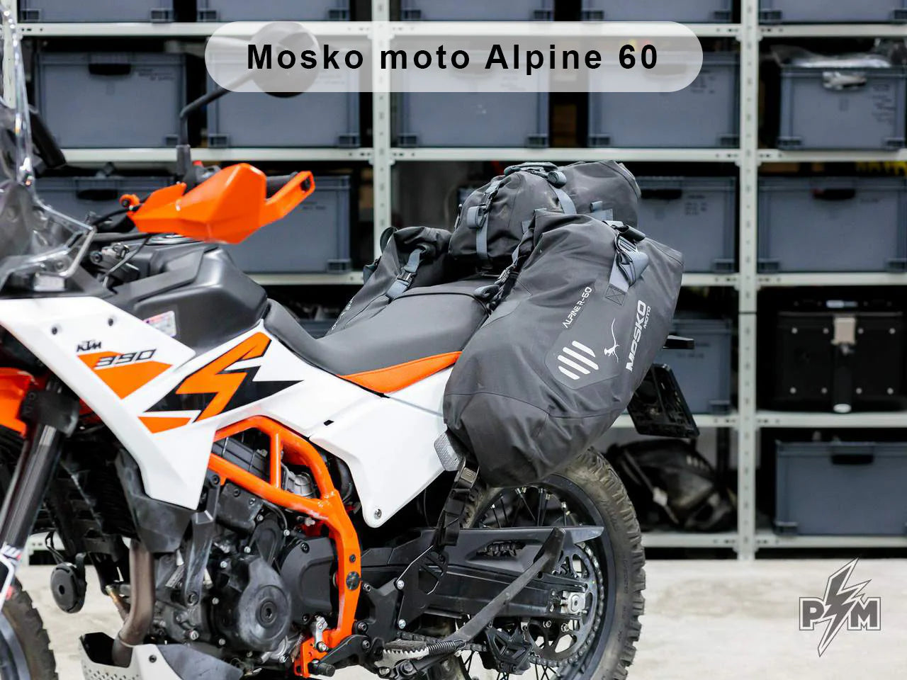 Perun Moto Top Luggage Rack KTM 390 Adventure/Enduro R/X