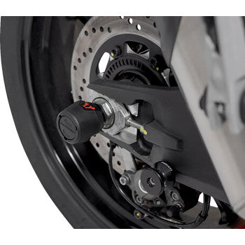 SW-Motech Axle Sliders - Rear - Set | KTM/Husqvarna Adventure/Sport 2019-2024