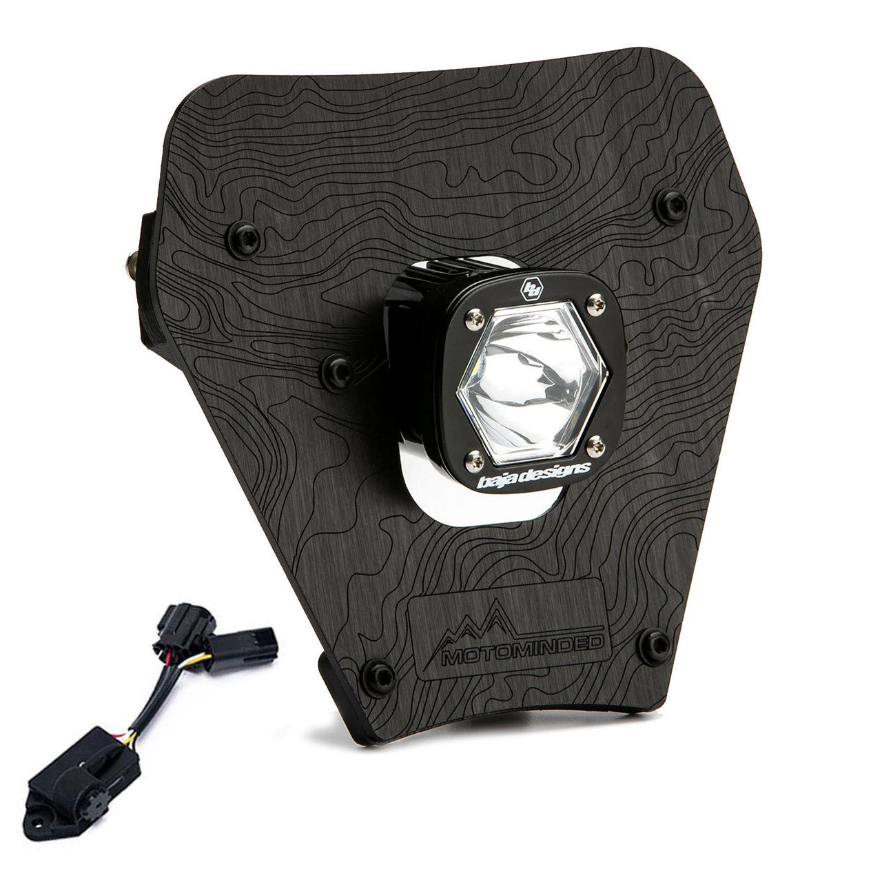 Baja Designs S1 (D/C) LED Headlight Kit w/ Dimmer KTM EXC-F, XCF-W, XC-W 2024-2025
