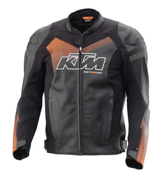 Tension V2 Leather Jacket - KTM Twins