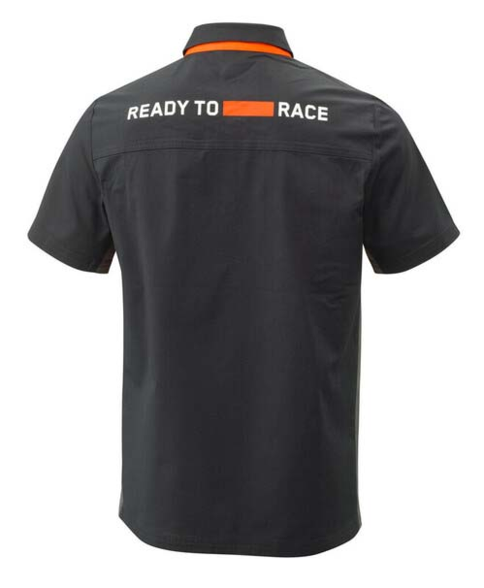ktm dress shirt Mens Red Bull Factory Racing Team KTM Alpinestars Motorex Race Shirt Jersey M
