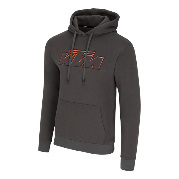 KTM フード付きジャケット グレー/オレンジ KTM Essential Hoodie - Dark Grey - KTM Twins