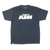KTM Logo Tee - Navy Heather