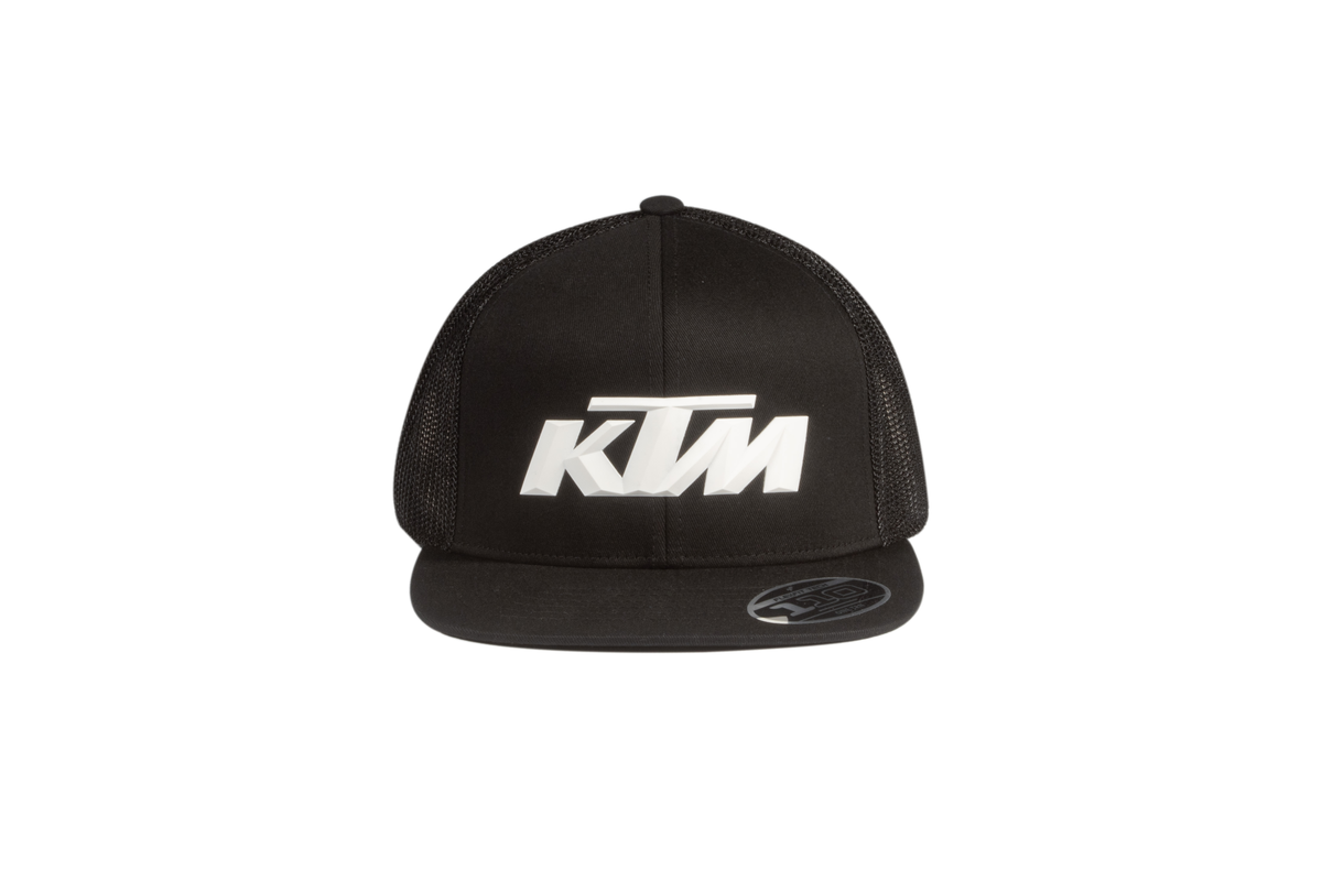 KTM Logo Trucker Cap - Black