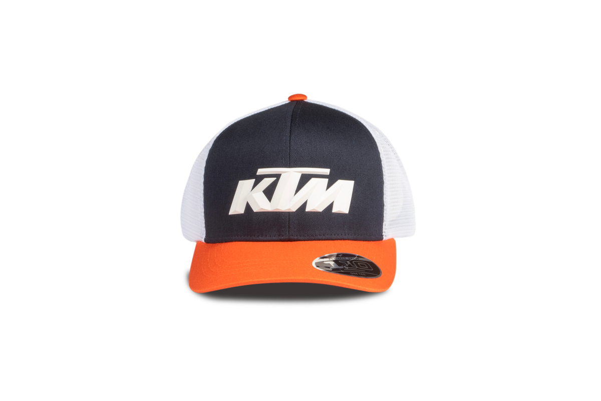 KTM Logo Trucker Cap - Orange
