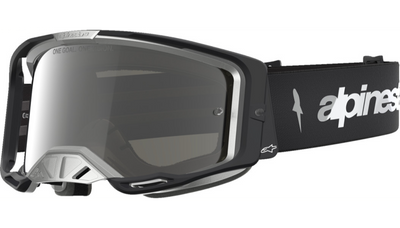 Alpinestars Vision 8 Goggle - Amber - Black/Silver - Silver Mirror Lens