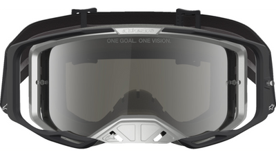 Alpinestars Vision 8 Goggle - Amber - Black/Silver - Silver Mirror Lens