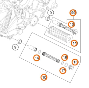 KTM Oil Change & Service Kit 1290 Super Adventure R/S 2023-2024