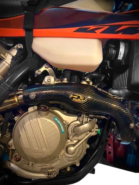 P3 HEAT SHIELD CARBON KTM 450/500 XCF-W/XW-F/EXC-F Husqvarna 450/501 FE/FE S/FE W
