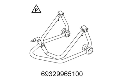 KTM Front Wheel Stand Travel/Sport 2003-2025