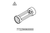 Insert for Valve Spring Lever 250/350 2014-2016