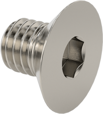 Stainless Steel Hex Drive Countersunk Screw M6x8