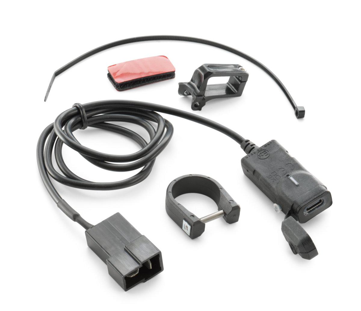 KTM USB-C Power Outlet Kit Travel/Sport 2010-2024