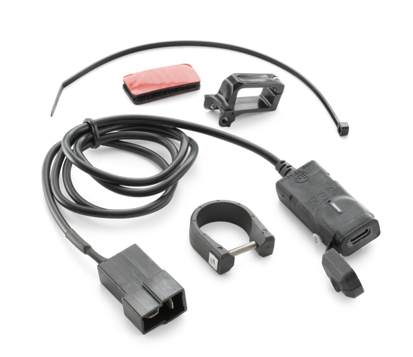 KTM USB-C Power Outlet Kit Travel/Sport 2010-2024 - KTM Twins