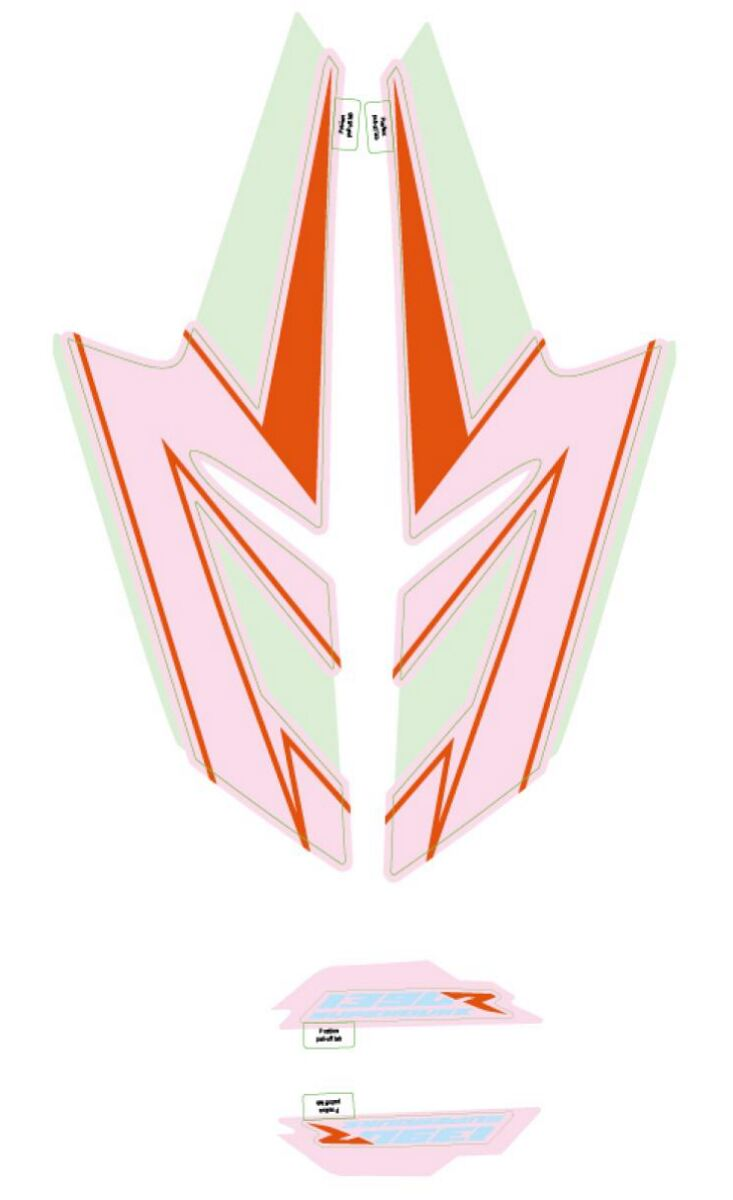 Carbon Graphics Kit 1390 SD R EVO 2024-2025