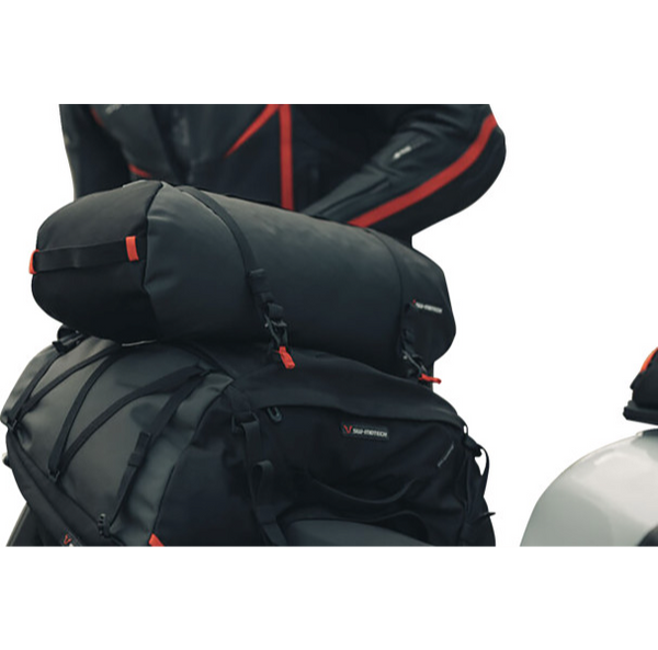sw motech tent bag SW-Motech PRO Tentbag Tail color:Dream Glow four loop straps with Camping-Traum Südschweden: Tipps & jersys