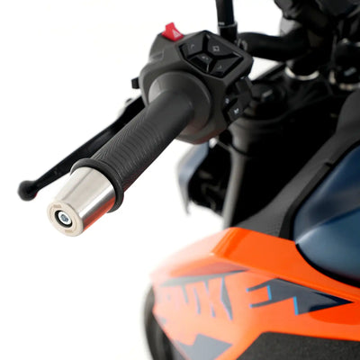 R&G Stainless Steel Bar Ends KTM 125/200/250/390 Duke/RC 2014+