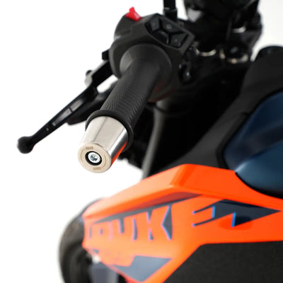R&G Stainless Steel Bar Ends KTM 125/200/250/390 Duke/RC 2014+