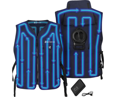 Gerbing Heated Clothing 5V Touch Button Circulatory Cooling Vest