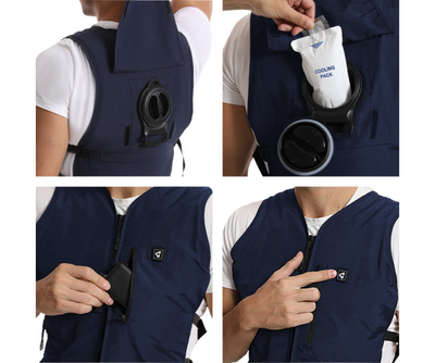 Gerbing Heated Clothing 5V Touch Button Circulatory Cooling Vest