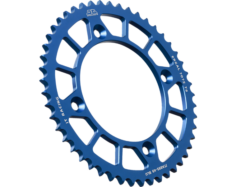 JT Sprockets Aluminum Rear Sprocket 49 Tooth KTM 85 SX 17/14, 105 SX/XC 2007-2020 Husqvarna TC 85 19/16 2004-2024