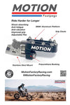 Motion Factory Racing KGBD model (drop mount) KTM/Husqvarna/GasGas 1998-2025
