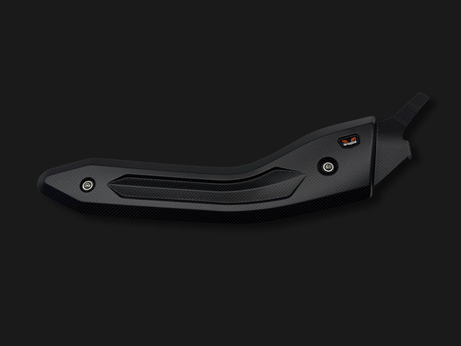 Wings Carbon Fiber Heat Shield KTM 690 Enduro/SMC/R 2026