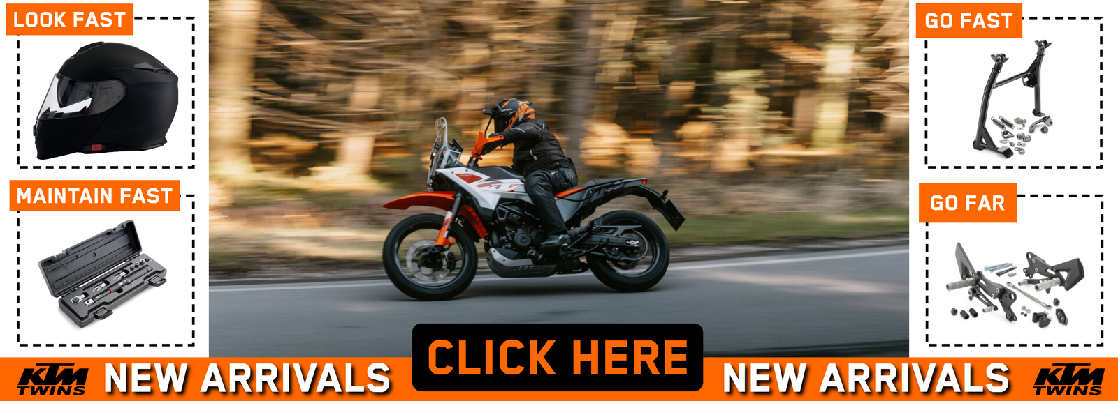 KTMグッズ詰め合わせ KTM Parts and Accessories