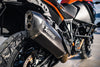 KTM Akrapovic Black Slip-On Line Exhaust 1090/1290 Adv R/Super Adv R/S/T 2017-2020