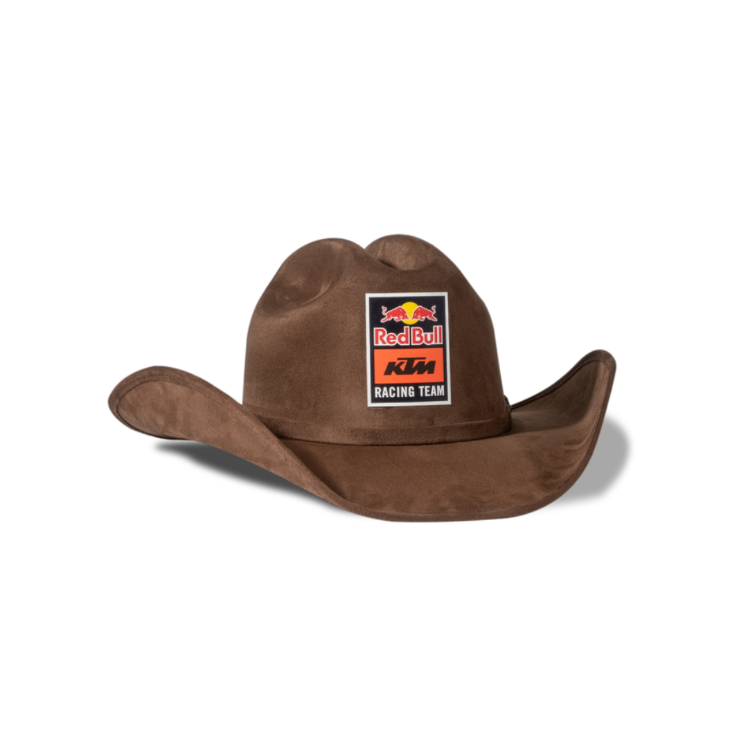 Red Bull KTM Cowboy Hat Suede Brown