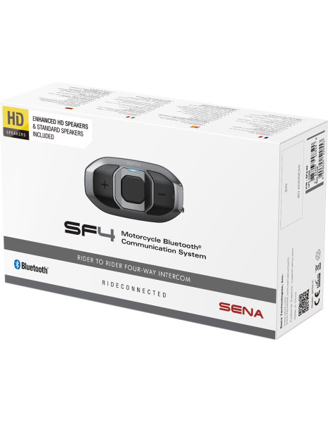 Sena SF4 Bluetoothインターホンシステム Sena SF4 Motorcycle Bluetooth Communication System with Dual