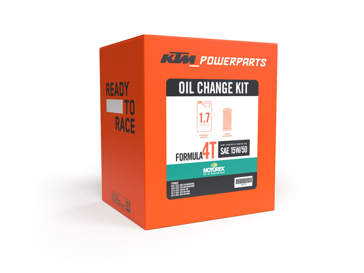 KTM Oil Change Kit (1.7-L/1) 250/390 Adv/Duke/RC 2015-2023