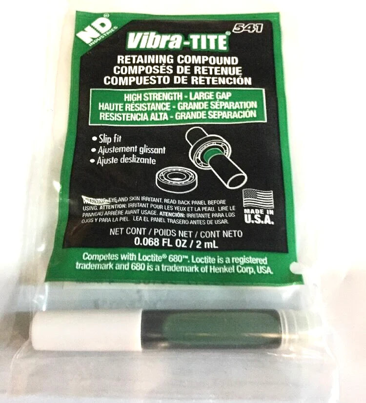 Motion Factory Racing Vibra-TITE 541 High Strength, Anaerobic Retaining Compound