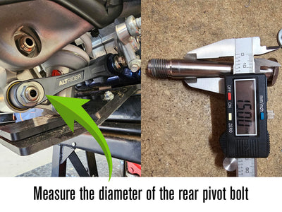 AltRider Variable Height Suspension Lowering Linkage with 15 mm Pivot Bolt/Nut