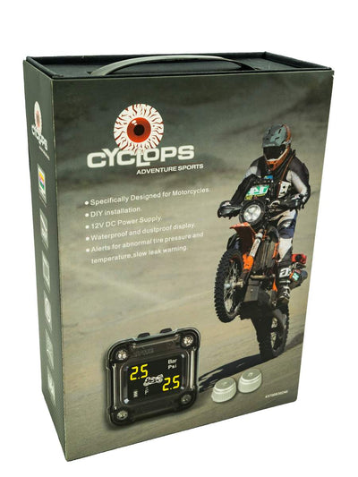 Cyclops Motorcycle Tire Pressure Monitoring System