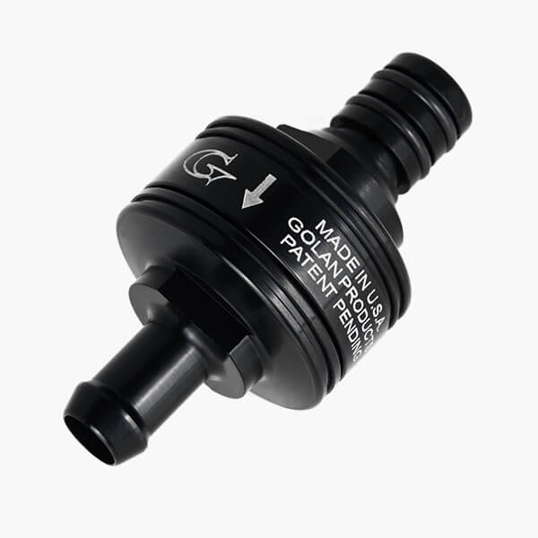 Golan Products Compact Fuel Filter 1 Quick Release (5/16″ Barb Fitting)