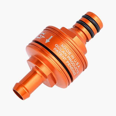 Golan Products Compact Fuel Filter 1 Quick Release (5/16″ Barb Fitting)