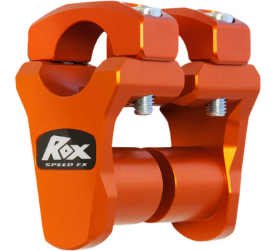 Rox Speed FX Pivoting Handlebar Clamp Riser for 1-1/8" Bar 1-3/4" Rise KTM MX/Enduro/Adventure/Sport 1987-2026