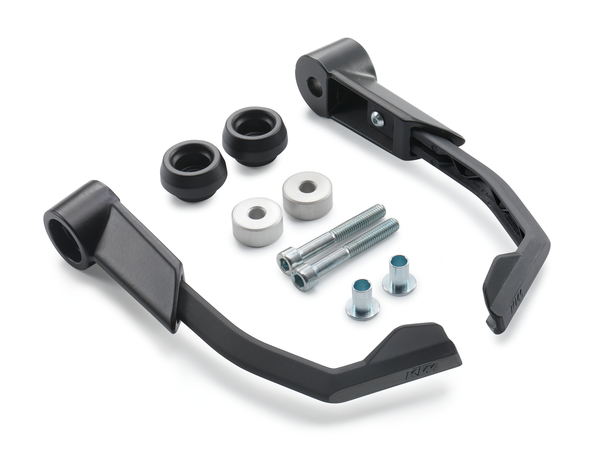 Universal Motorcycle Brake & Clutch Lever Foam Protectors - Pair, Black
