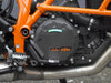AltRider Clutch Side Engine Case Cover for the KTM 1050/1090/1190 Adventure / R - Black